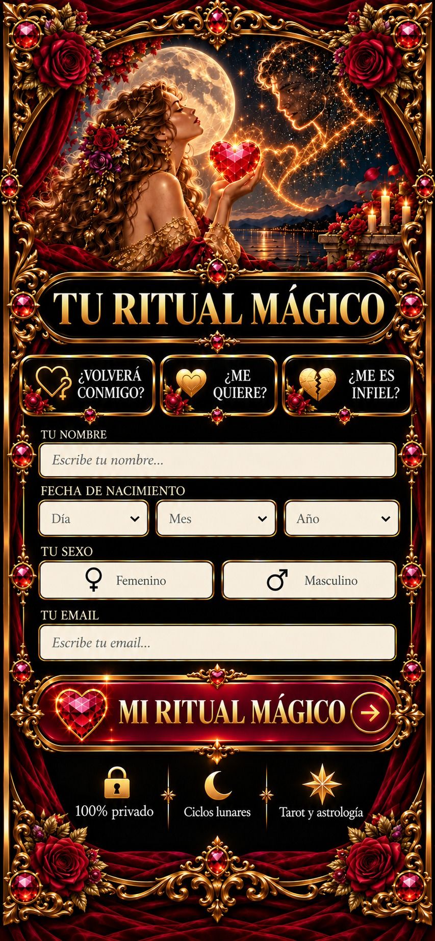 Tu ritual mágico — tus datos